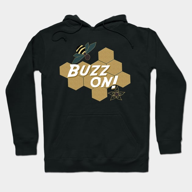 Buzz On! Hoodie by michrangel439